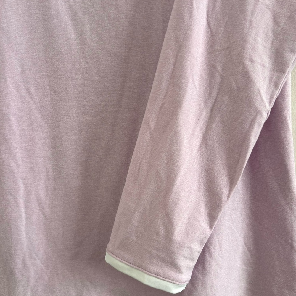 Women’s Peter Millar Golf Pullover Large Purple - image 5